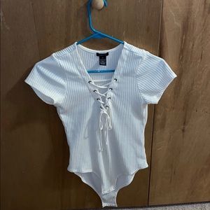 Rue 21 cotton ribbed bodysuit
